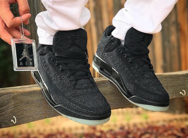 air jordan 3 flyknit on feet