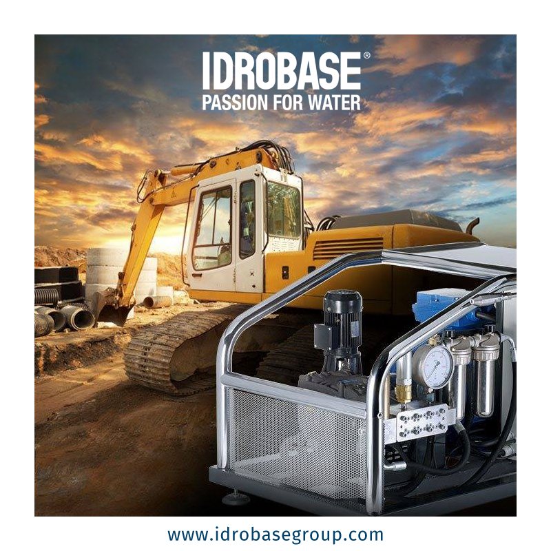 Le macchine idroperatrici Idrobase by Idrobase Group per cantieristica sono caratterizzate da prestazioni elevate fino a 800 bar e sono ideali per la pulizia di mezzi e superfici, ma anche per l’asportazione di materiali tipo scarnificazione di colonne in cemento. #Passion4Water