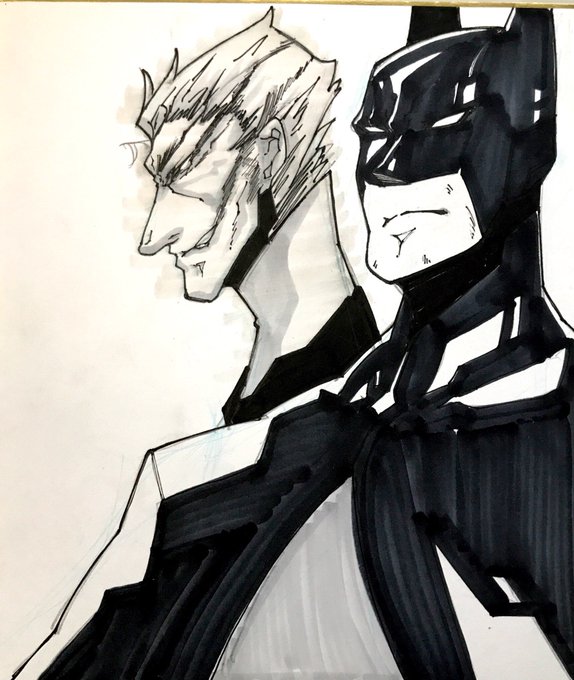 バットマン色紙 