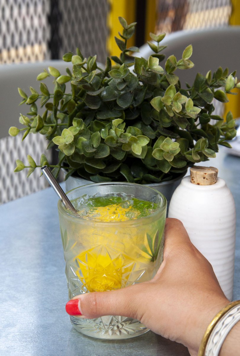 You can find this Mastiha Fizz on my new menu! Check out the rest here: bit.ly/HungryDonkeyFo…