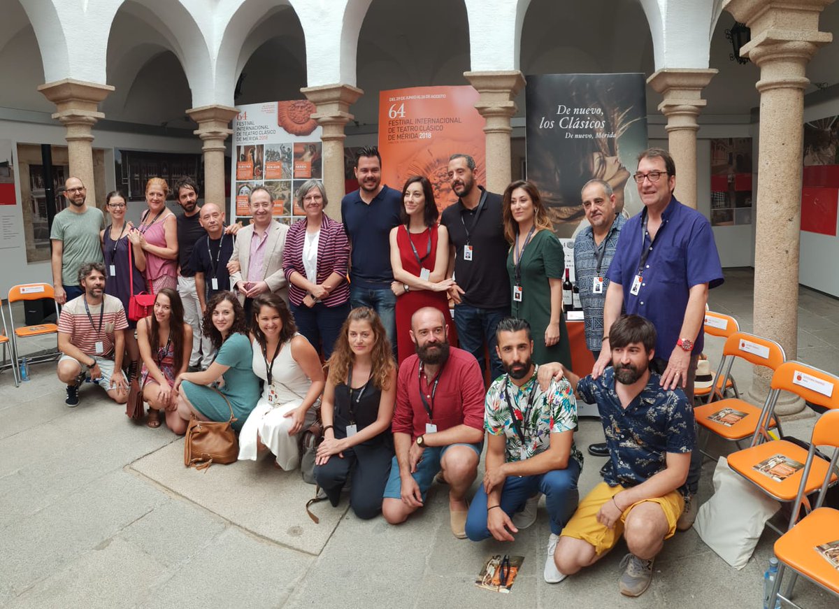 ¡Última presentación de #Mérida64! 
#HIPÓLITO del 22 al 26 de agosto... Nos acompañan todos sus protas hoy 🎭

<a href="/JCimarro/">Jesús Cimarro</a> <a href="/_PENTACION_/">Pentación</a> @maltraviesoT <a href="/amarillaoficial/">alberto amarilla</a> <a href="/CamilaAlmeda/">camila almeda™</a> @MamenGodoy #CristinaGallego <a href="/RullDelgado/">Rüll Delgado</a> #RubénLanchazo #JavierUriarte <a href="/RaquelBravoG/">Raquel Bravo García</a> <a href="/josealucia/">José Antonio Lucia</a>