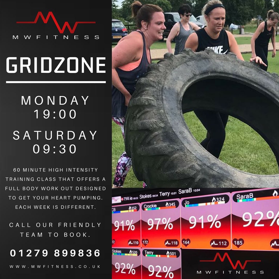 📍G R I D Z O N E📍Monday 7pm - 60 minute high intensity training class to get your heart pumping💪🏼🏋🏽‍♂️🚴‍♀️ Call to book! 📞01279 899836
mwfitness.co.uk

#mwfitness #gridzone #mondaymotivation #mondayworkout #bishopsstordford #fitness #cardio #workout #M11