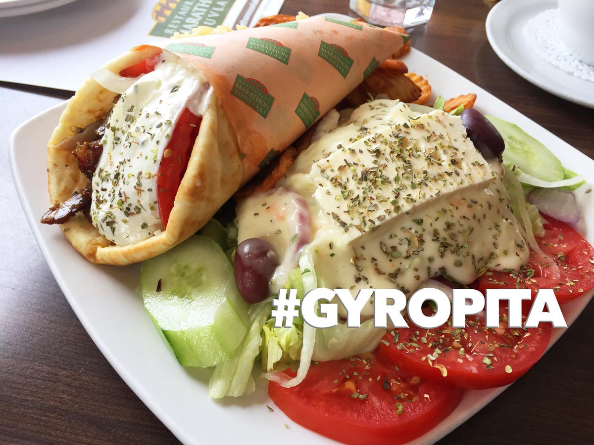 MarathonSouvlak's tweet photo. Start the week off right with a #gyropita at Marathon.
Débutez la semaine du bon pied avec un #pitagyro chez Marathon.
#concoursinstagram
#instagram
#instagramcontest
#concours
#contest
#gyro
#souvlaki
#marathonsouvlaki
#greekfood
#pita
#marathonrestaurant
#loukaniko https://t.co/LP87C1fmA0