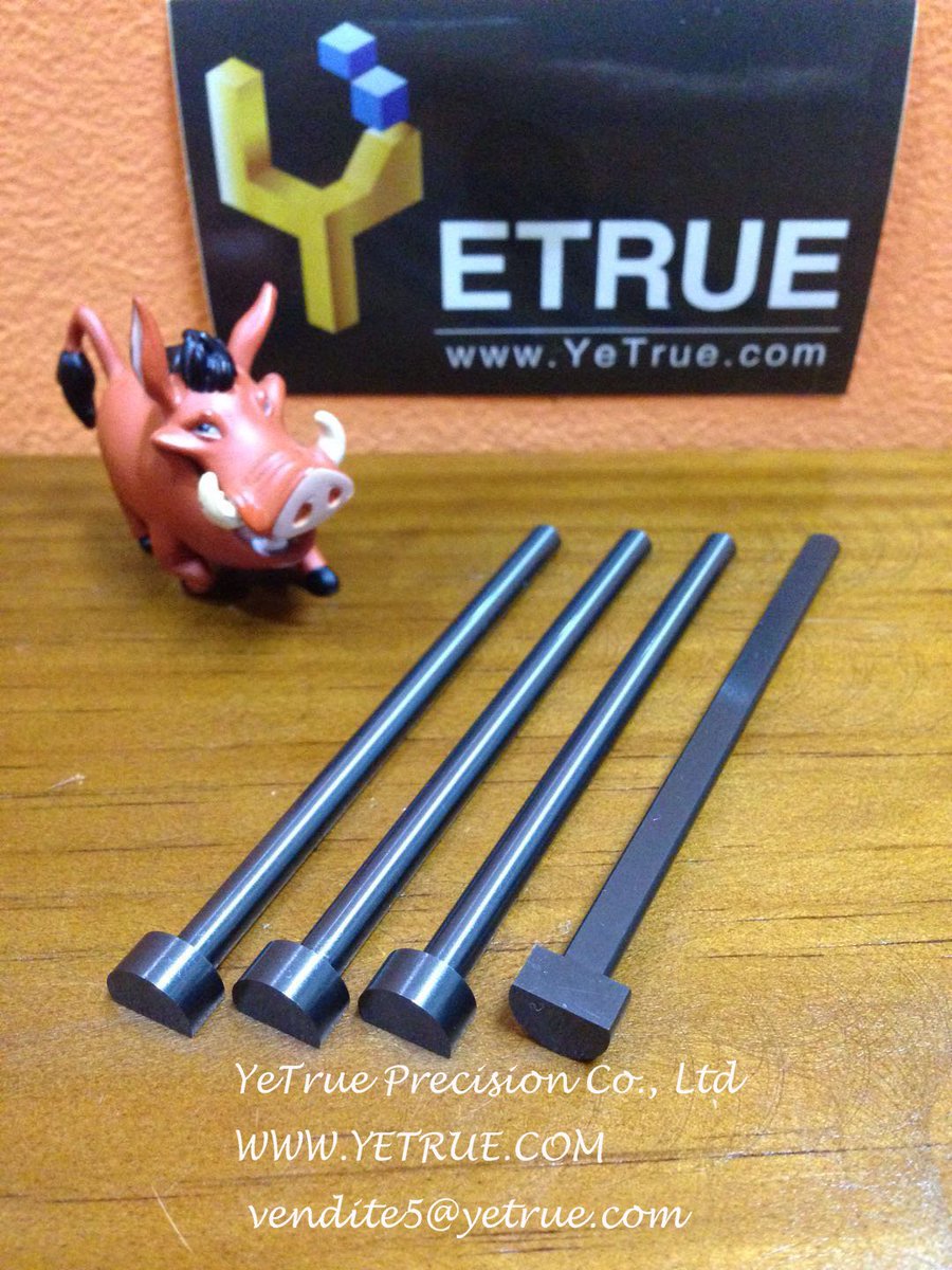 gulia_yetrue's tweet photo. UNIMAX~
#PiercePunch #UNIMAX- PVD-#TiAIN Coating-HRC 56+2-#YeTrue Precision #ไธๆพค็ฒพๅทฅ #SallyYeTrue contact:vendite5@yetrue.com https://t.co/bF98lhlyYG