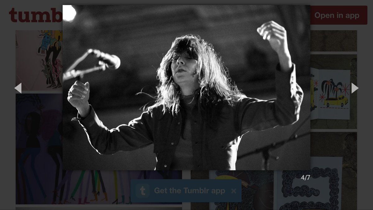 Circuit Des Yeux On Twitter Patti Smith Doesn T Brush Her Hair
