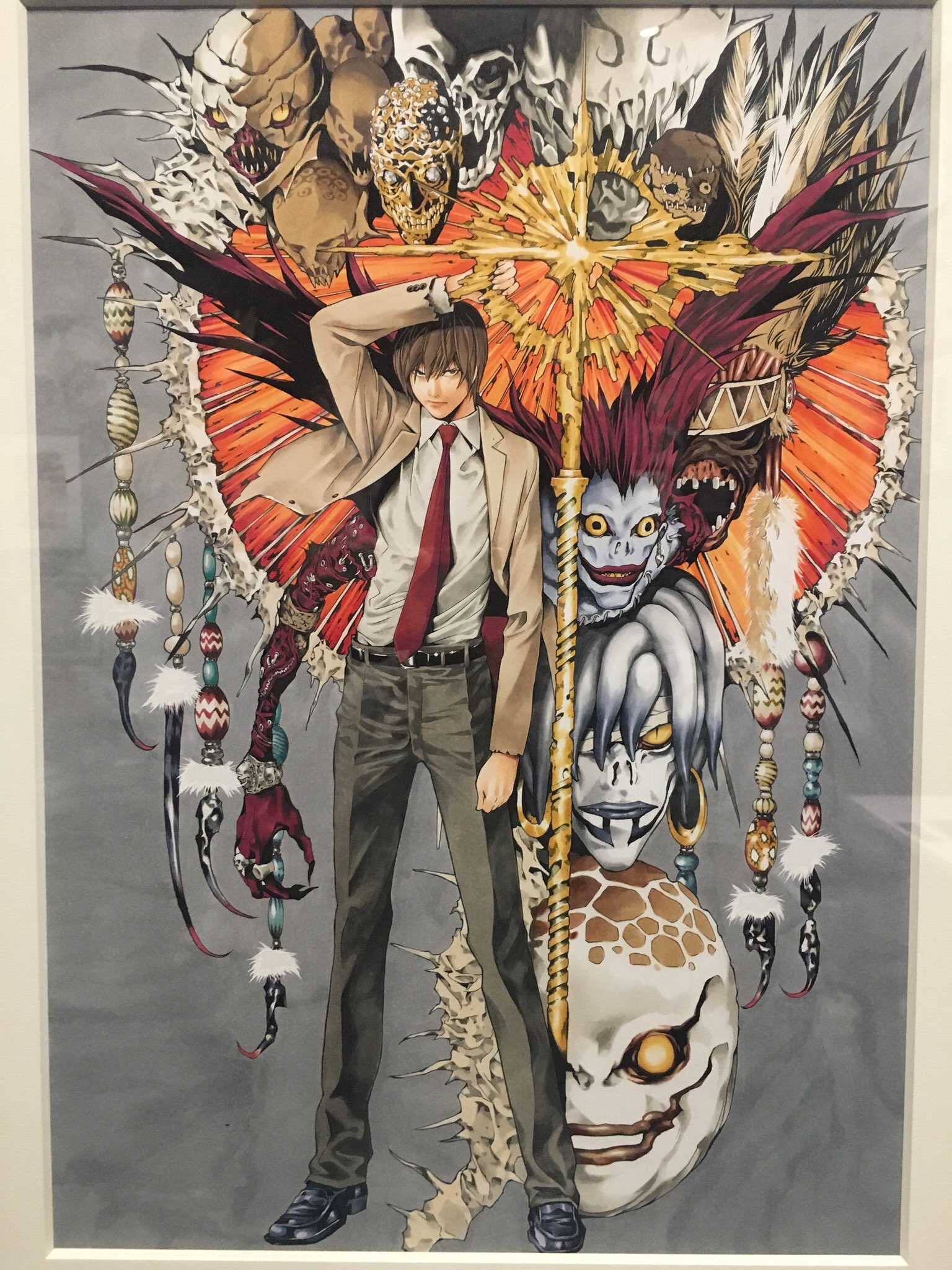 DEATHNOTE 小畑健展 クリアファイルセット バクマン デスノート DEATHNOTE 小畑健展 クリアファイルセット バクマン デスノート