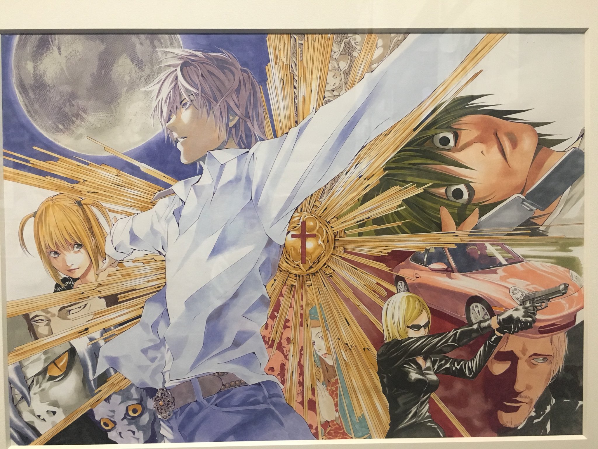 DEATHNOTE 小畑健展 クリアファイルセット バクマン デスノート DEATHNOTE 小畑健展 クリアファイルセット バクマン デスノート
