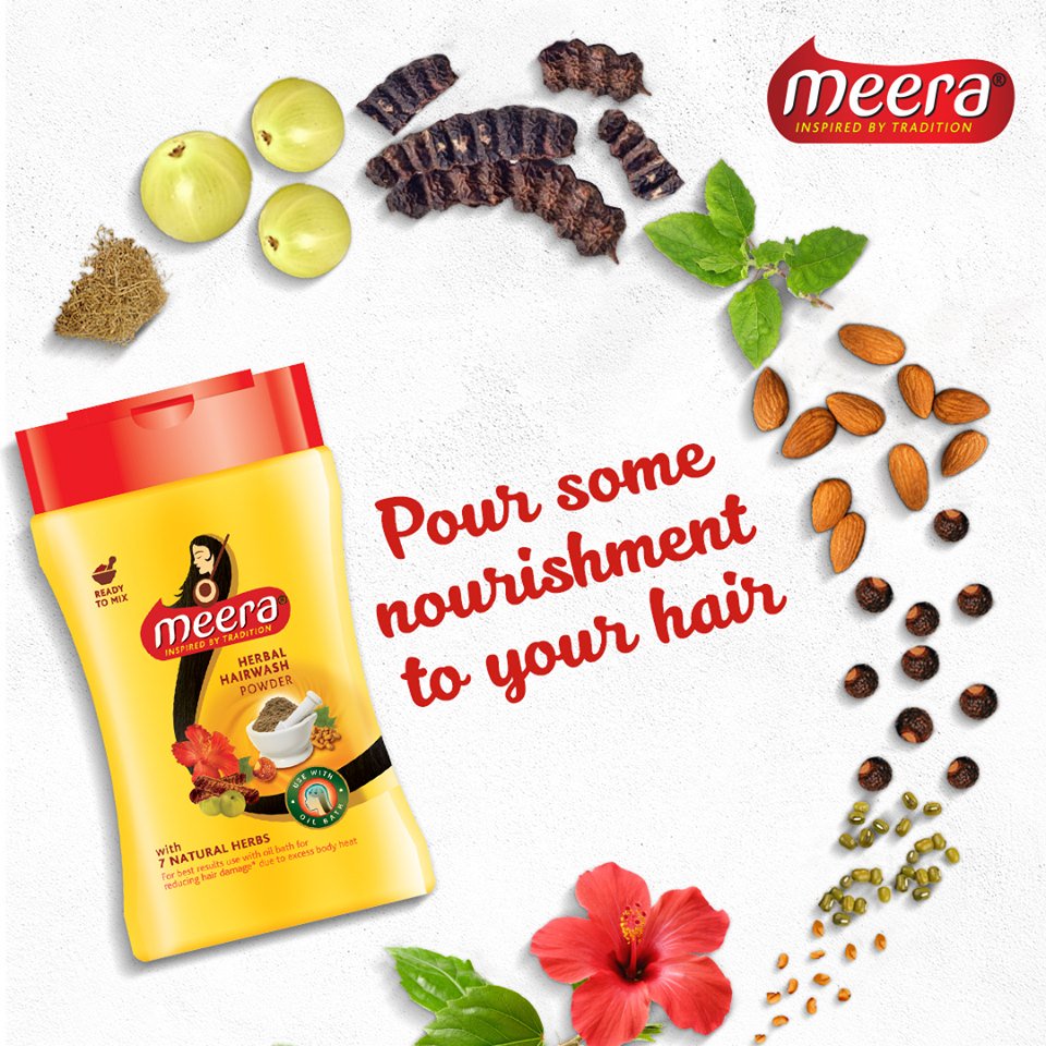 Meera Herbal Powder for hairs 150gm – IndianSupermarkt