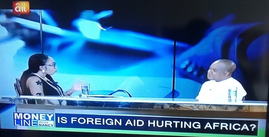moneylineTV's tweet photo. Lack of Money is not the cause of POVERTY , but rather the Consequence of POVERTY "
Prof Kenneth Kalu speaking with @nancyilloh on Foreign Aid and Poverty in Nigeria and Africa.
#Nigeria #ForeignAids #moneylinewithnancy https://t.co/GP90bdHyKj