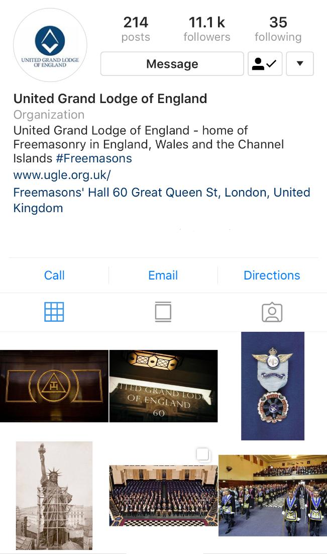 Are you following us on <a href="/instagram/">Instagram</a>? Give us a follow for exclusive access to content from across the world of Freemasonry! 📸 

View the desktop version here → bit.ly/2shLENr

#Freemasons