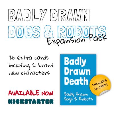 badlydrawndeath's tweet photo. We’ve just added 2 expansion packs to our #boardgame #cardgame #Kickstarter https://t.co/9zSLGNRp1W https://t.co/gCXyoMq5jx