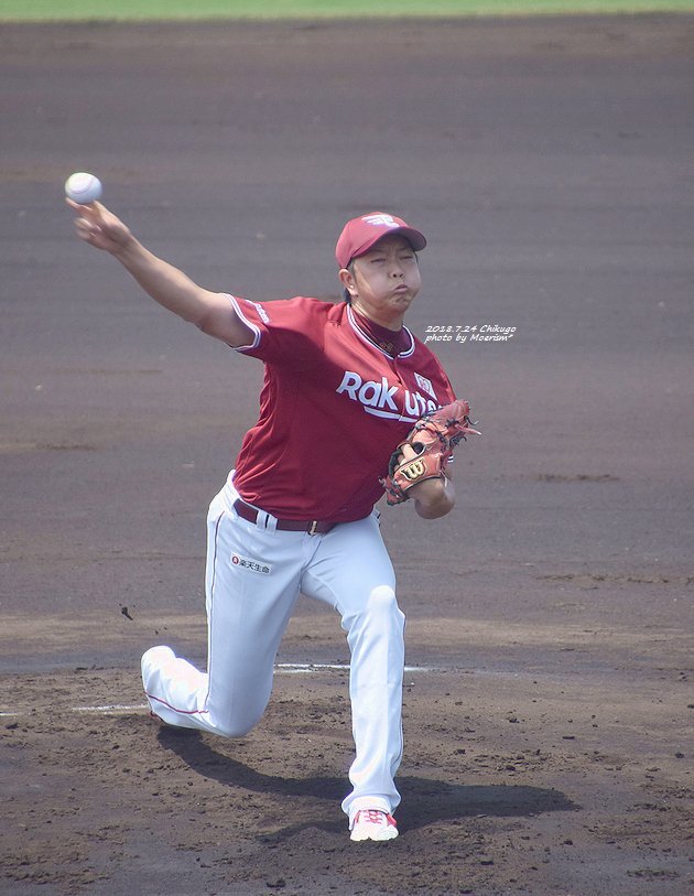 photo_a_photo's tweet image. 2018.7.24 筑後
#戸村健次 投手
#楽天イーグルス 
#rakuteneagles