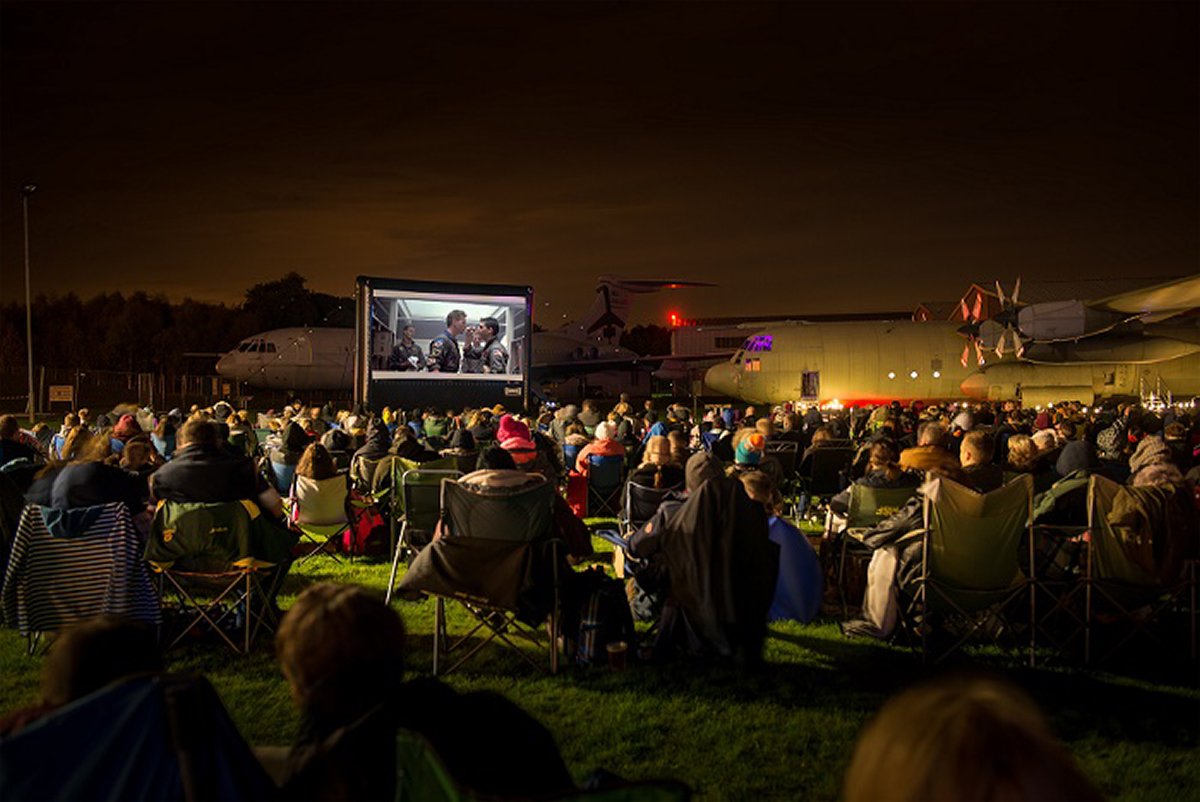shropshirelive's tweet image. ‘Star Wars’ and ‘Top Gun’ fans are in for a treat this September as the Outdoor Cinema event returns to the Royal Air Force Museum Cosford. bit.ly/2OR92gB #Shropshire