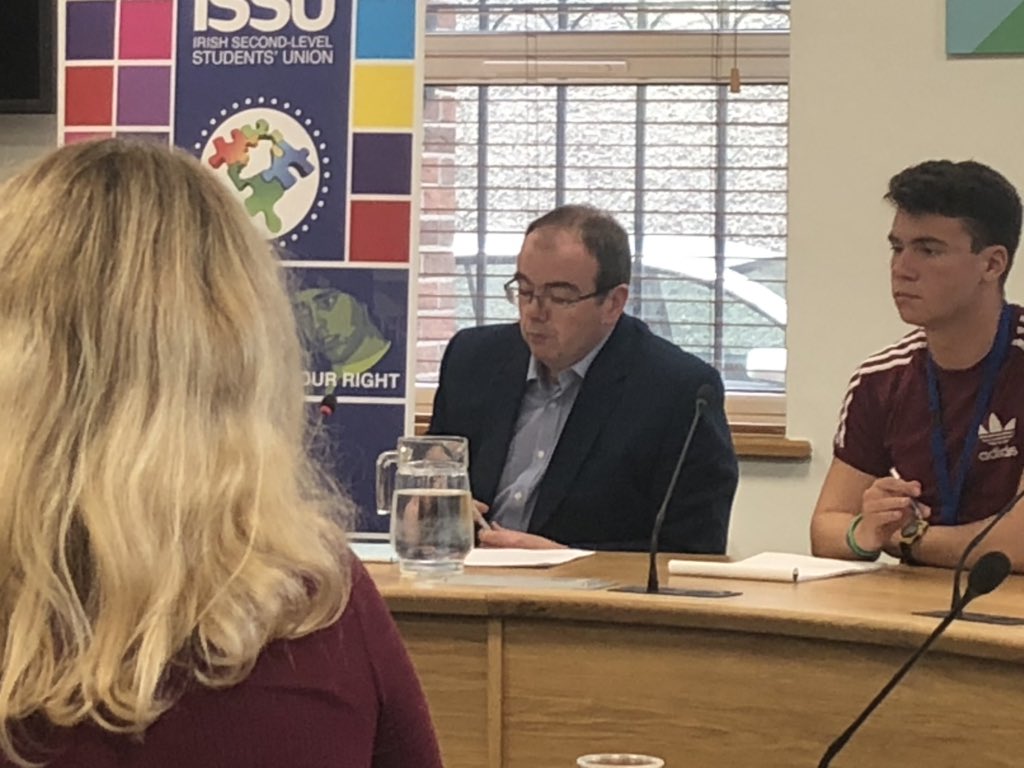Deputy Director of @nycinews James Doorley speaking about the concern among young people about the possible implications of a hard border on the island #Brexit #ISSUSkillsAcademy