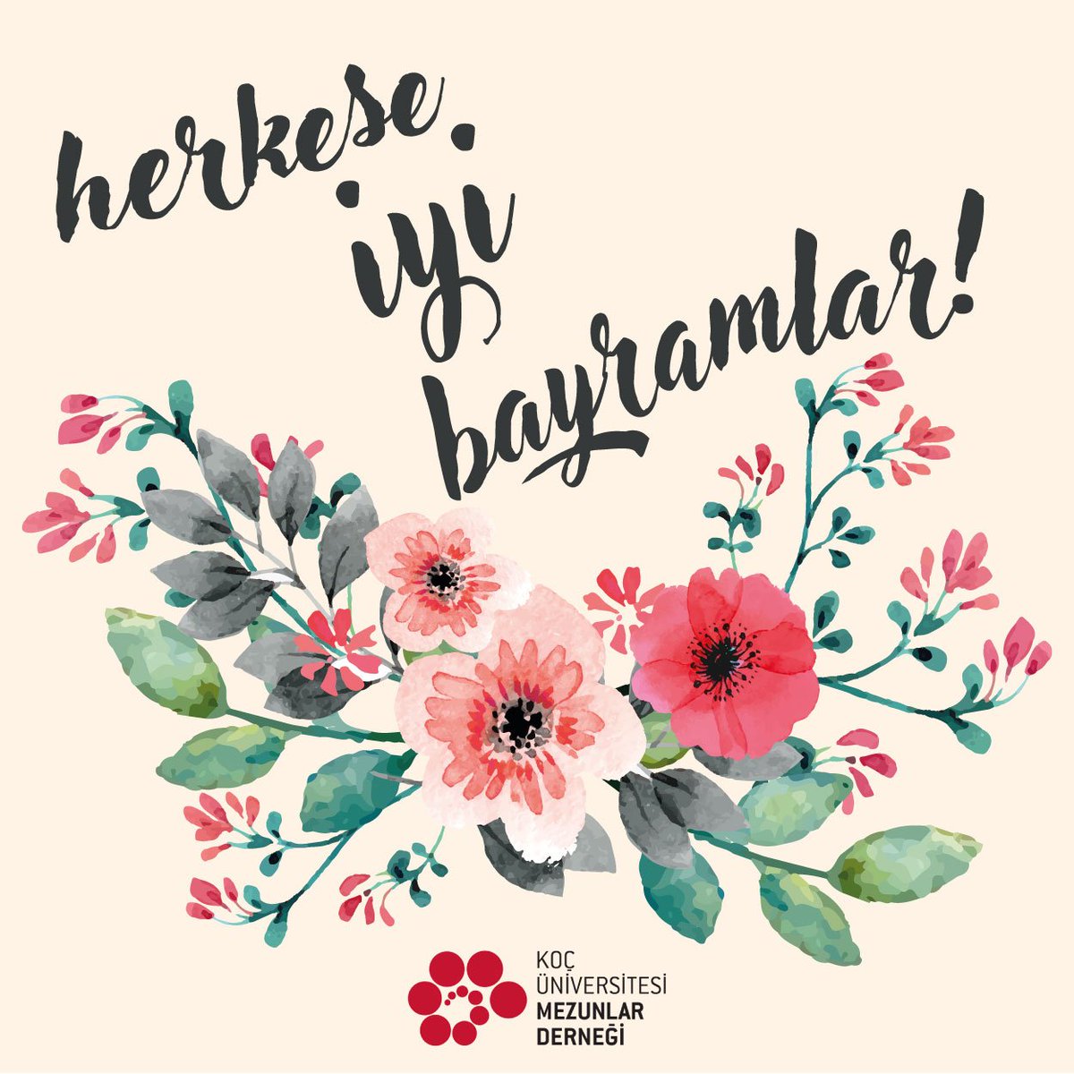 KocMezunlari's tweet image. Mutlu, sağlıklı, keyifli bayramlar!
#KUMED #İyiBayramlar