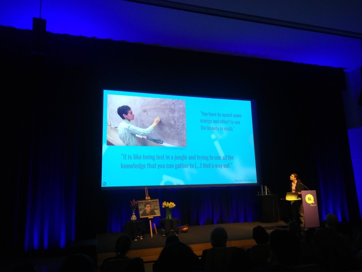Valentine Murigneux (@vmurigneux) on Twitter photo Very inspiring to hear about the
Life, work and legacy of Maryam Mirzakhani - the first female Fields Medal recipient <a href="/UQscience/">UQ Science</a> Very inspiring to hear about the
Life, work and legacy of Maryam Mirzakhani - the first female Fields Medal recipient <a href="/UQscience/">UQ Science</a>