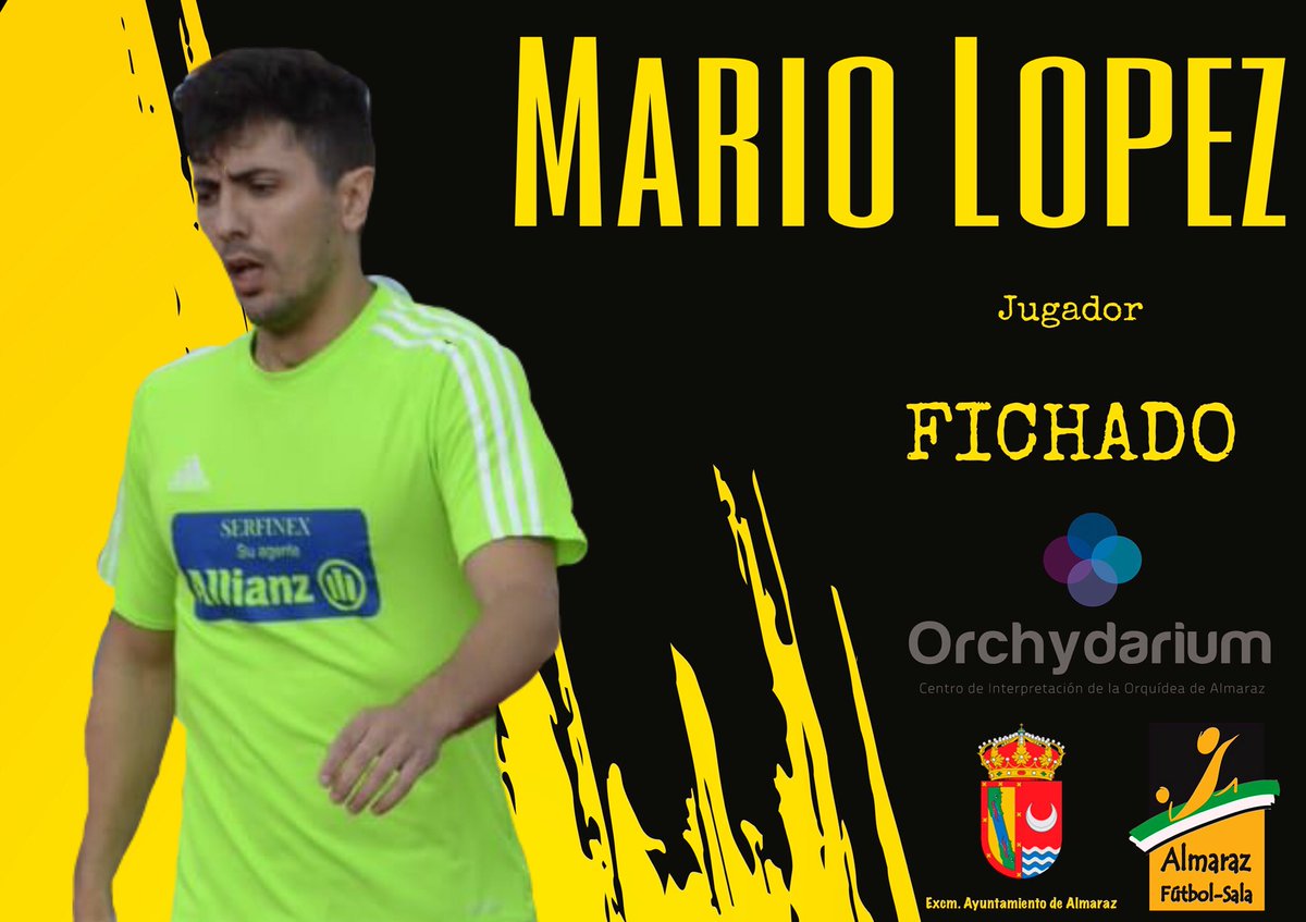 almarazfs's tweet photo. 💥TEMP 18-19💥

Completamos nuestra plantilla al 100%.

Os presentamos a @MarioLopez__  calidad y mucha dinamita para esta temporada.

Bienvenido a tu nueva casa.

👏👏👏

Gracias por confiar en este proyecto.

#vamosAFS https://t.co/hQ8UOouJF4