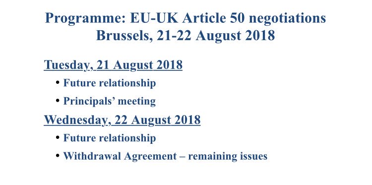DanielFerrie's tweet image. 📣 There will be a round of #Brexit negotiations @EU_Commission this week 🇪🇺🇬🇧 The agenda is available online: 1) Withdrawal Agreement &amp;amp; 2) Future relationship. @MichelBarnier will meet @DominicRaab Tues afternoon. Press arrangements tbc: ec.europa.eu/commission/pub…