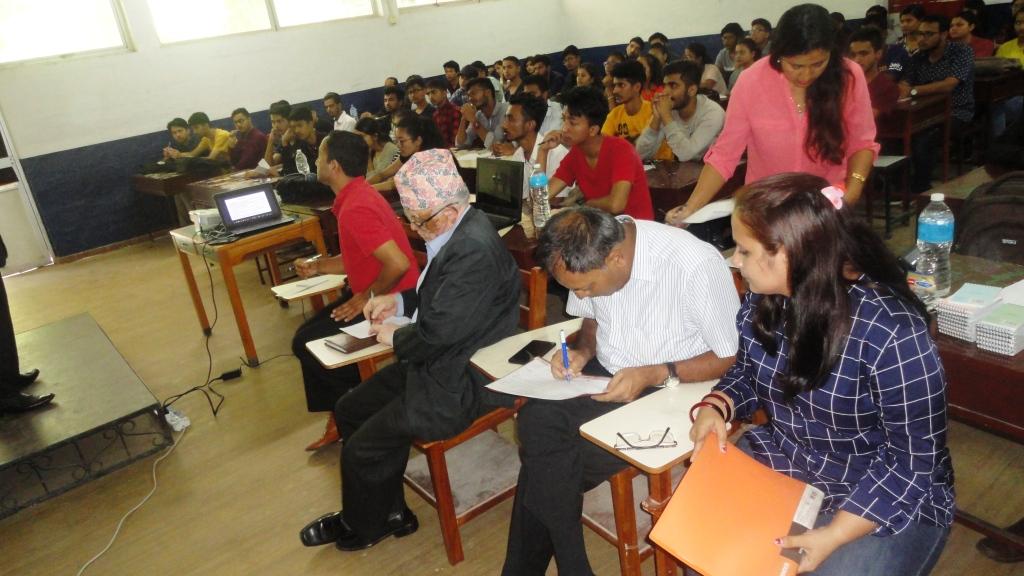 nfdnofficial's tweet photo. Mission #Accessibility - Today NFDN organized a interactive sensitization session on #Accessibility and #Universal_Design for the students and lecturers/professors of Kathmandu University. We concluded a commitment to work together with KU for the promotion of accessibility. https://t.co/MdfEC9cGYW