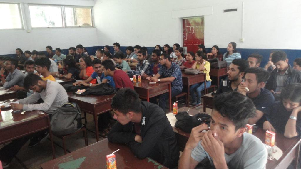 nfdnofficial's tweet photo. Mission #Accessibility - Today NFDN organized a interactive sensitization session on #Accessibility and #Universal_Design for the students and lecturers/professors of Kathmandu University. We concluded a commitment to work together with KU for the promotion of accessibility. https://t.co/MdfEC9cGYW