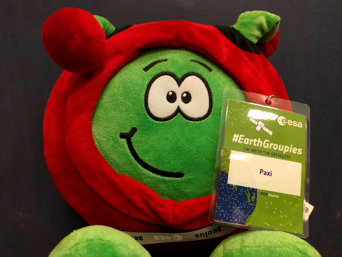 Paxi_ESAKids's tweet photo. I'm back from the Arctic and already packing for a special trip! Headed to Kourou to watch #Vega launch @ESA_EO's #Aeolus satellite that will study the winds to improve weather forecasts and more. Proud to be part of the #EarthGroupies! Get to know Aeolus https://t.co/AHgIlSrwEK https://t.co/QdpzMRI361