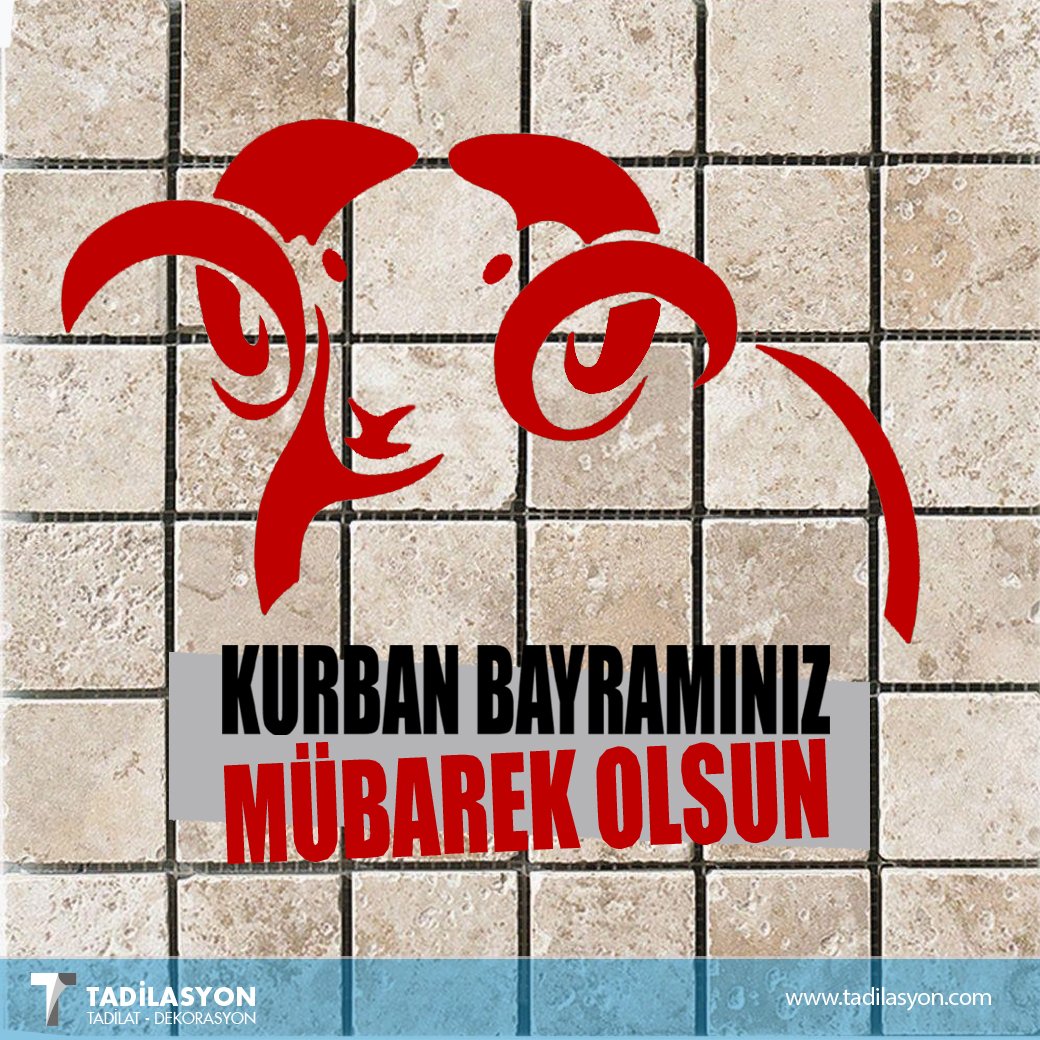 Sevdiklerinizle huzurlu bayram geçirmeniz dileğiyle #iyibayramlar
tadilasyon.com  #KurbanBayramı #tadilat #dekorasyon #Tadilasyon #tadilatişleri #banyotadilat #evtadilat #kompletadilat #mutfaktadilat #tadilatustası #istanbultadilat #tadilatfirması #evdekorasyon