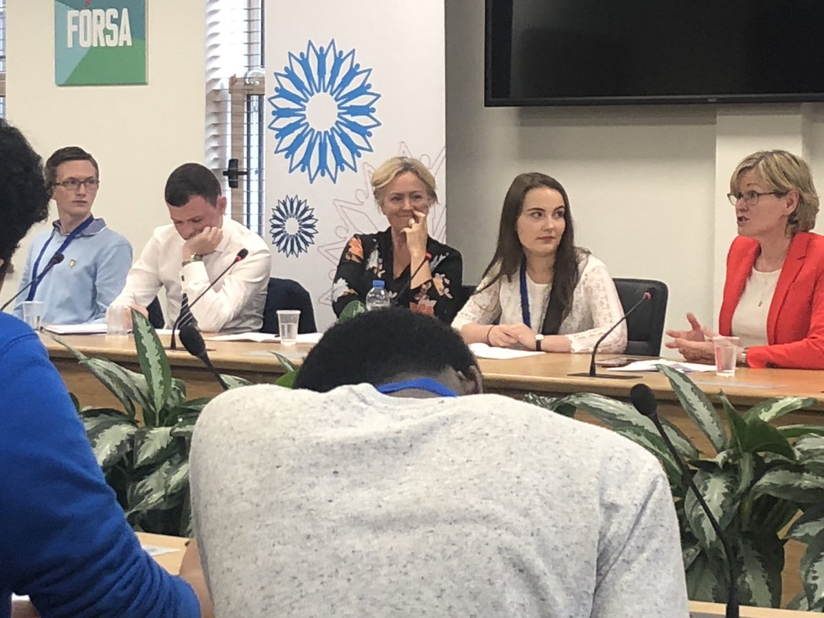 Denise Shannon @Leargas : “The EU is a flawed system, but it’s one that can be critiqued and that’s something that young people can be actively involved in” #Brexit #ISSUSkillsAcademy