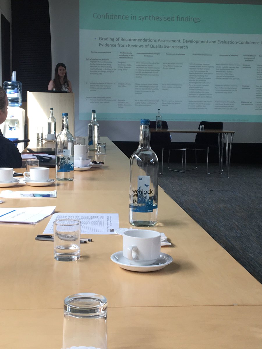 Becky Dennison presenting at the <a href="/MRCEpiPrevent/">MRC-Epid Prevention</a> Away Day 2018. Go, Becky! <a href="/MECCambridge/">Murray Edwards College</a>