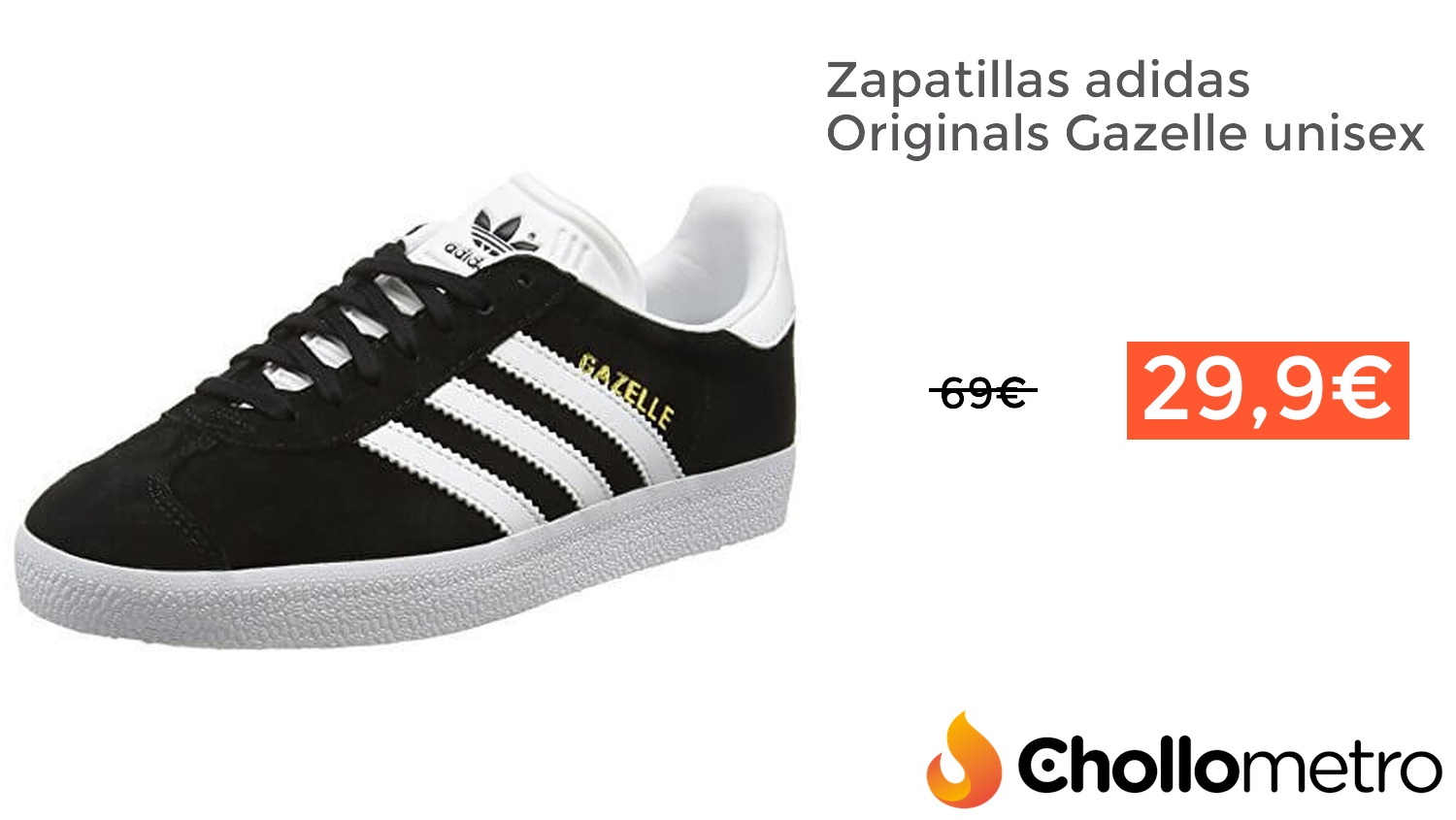 Chollometro on Twitter: "#CHOLLO Zapatillas adidas Originals Gazelle unisex por ➡️ https://t.co/scfElixjpg" / Twitter