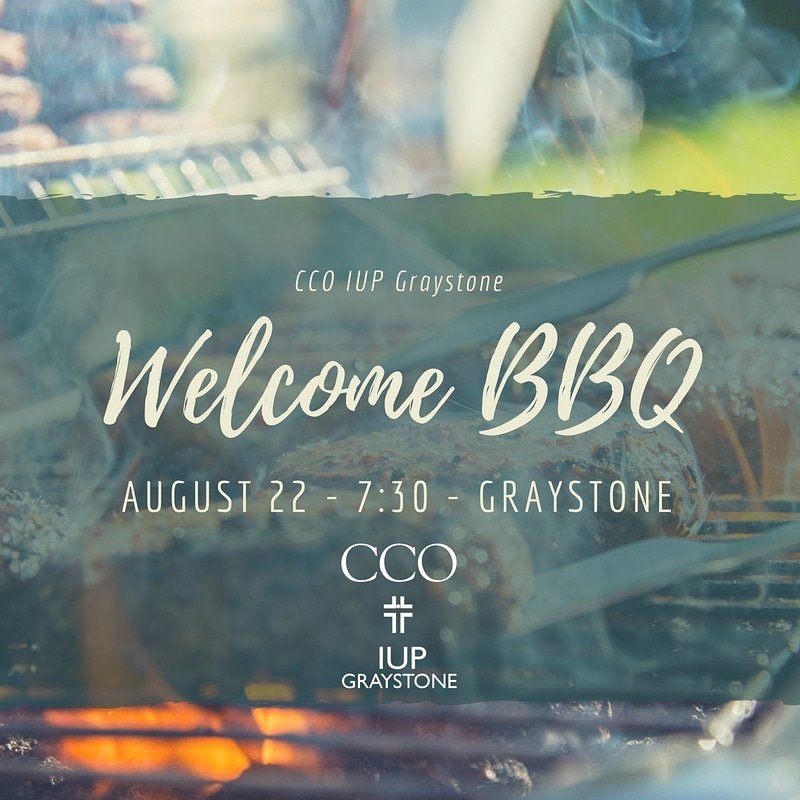 CCOIUP's tweet photo. On Wednesday the 22nd we are hosting a FREE BBQ at 7:30 PM at 640 Church Street! Listen for the music and and use the sidewalk chalk to find us! Can't wait to see you there! #IUP #IUP22 #IheartIUP #ForIUP #CCOWelcomeWeek #CCOIUP https://t.co/FnbBGWtdTv