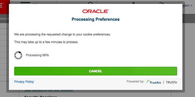 grahamlyons's tweet photo. Oh @Oracle...

(This really did take minutes to update my cookie preferences). https://t.co/LcErPBKTgY