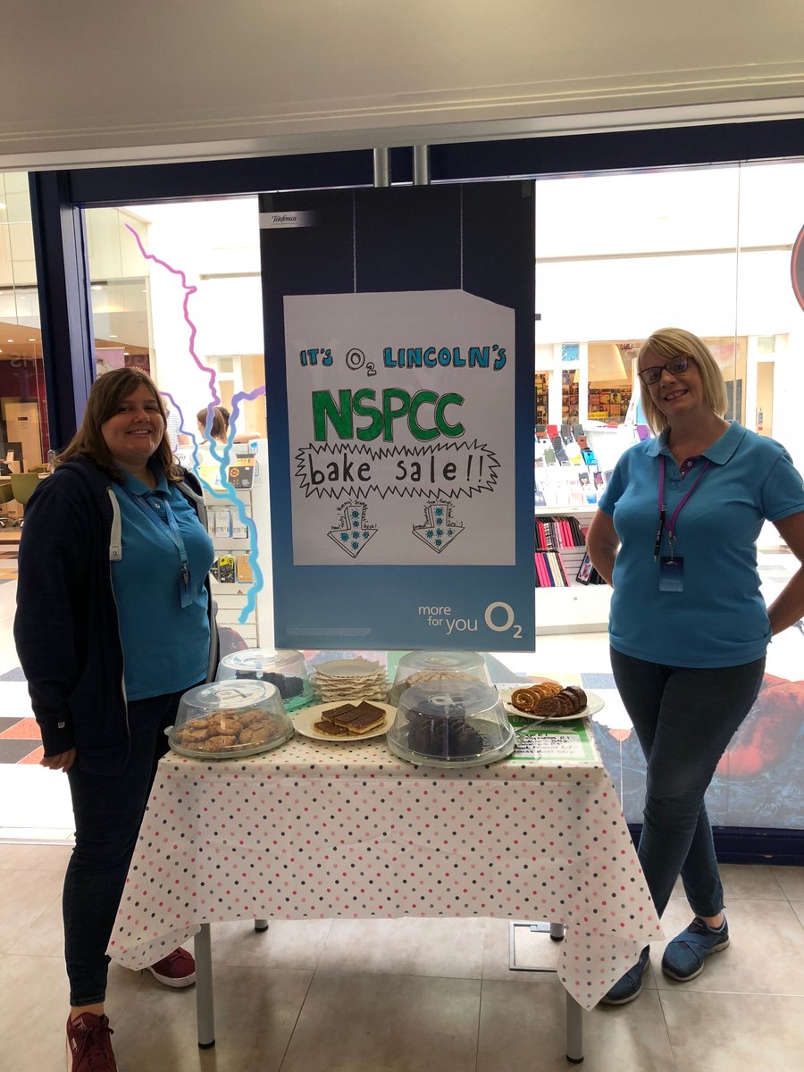 O2Careers's tweet image. Our fabulous store in Lincoln had a bake sale to raise some money for @NSPCC #WeareO2