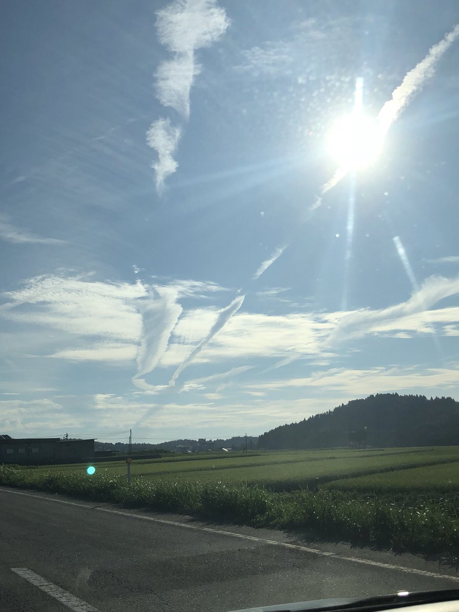 hksh03170627's tweet photo. @JMA_kishou 今日の15時頃このような雲を見かけました。なんという雲ですか？ https://t.co/cxuvqhR5Df
