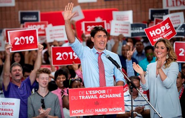 Trudeau formally announces he'll run again in next year's election: bit.ly/2OQfdkV  #cdnpoli https://t.co/V7mgESr8g3