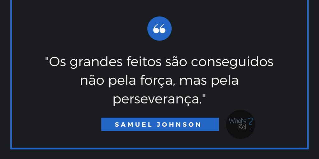 whatsrel's tweet photo. Aquele sonho que você tanto deseja realizar depende da sua persistência. Não desista! Persista! Você é capaz! #sonho #objetivo #persistir #relaçõesinternacionais #whatsrel https://t.co/B25QqJlH2g