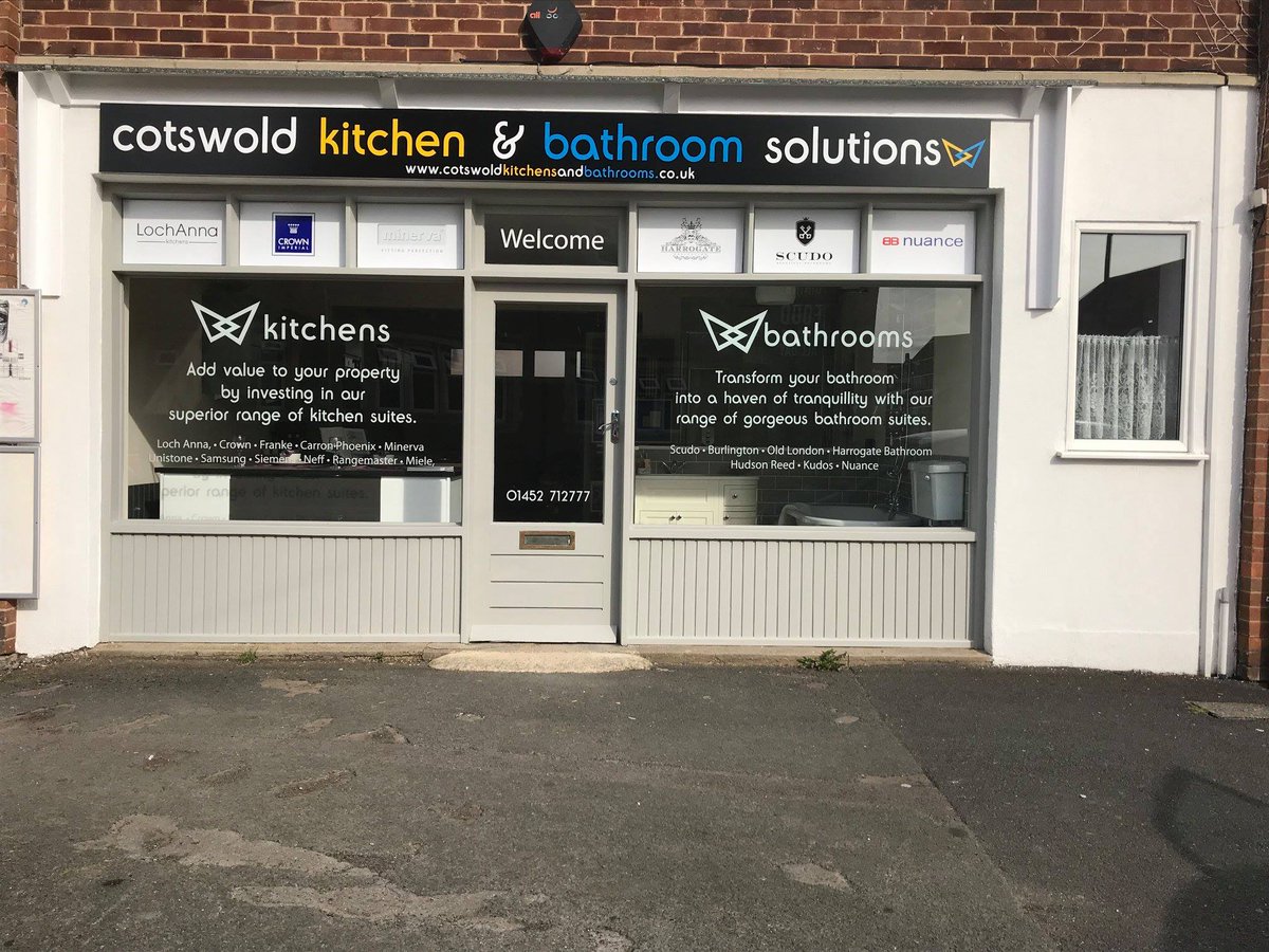 CotsKitchenBath's tweet photo. Our stunning new #kitchen #bathroom #showroom #Churchdown  is open https://t.co/rg5oJlcXXH