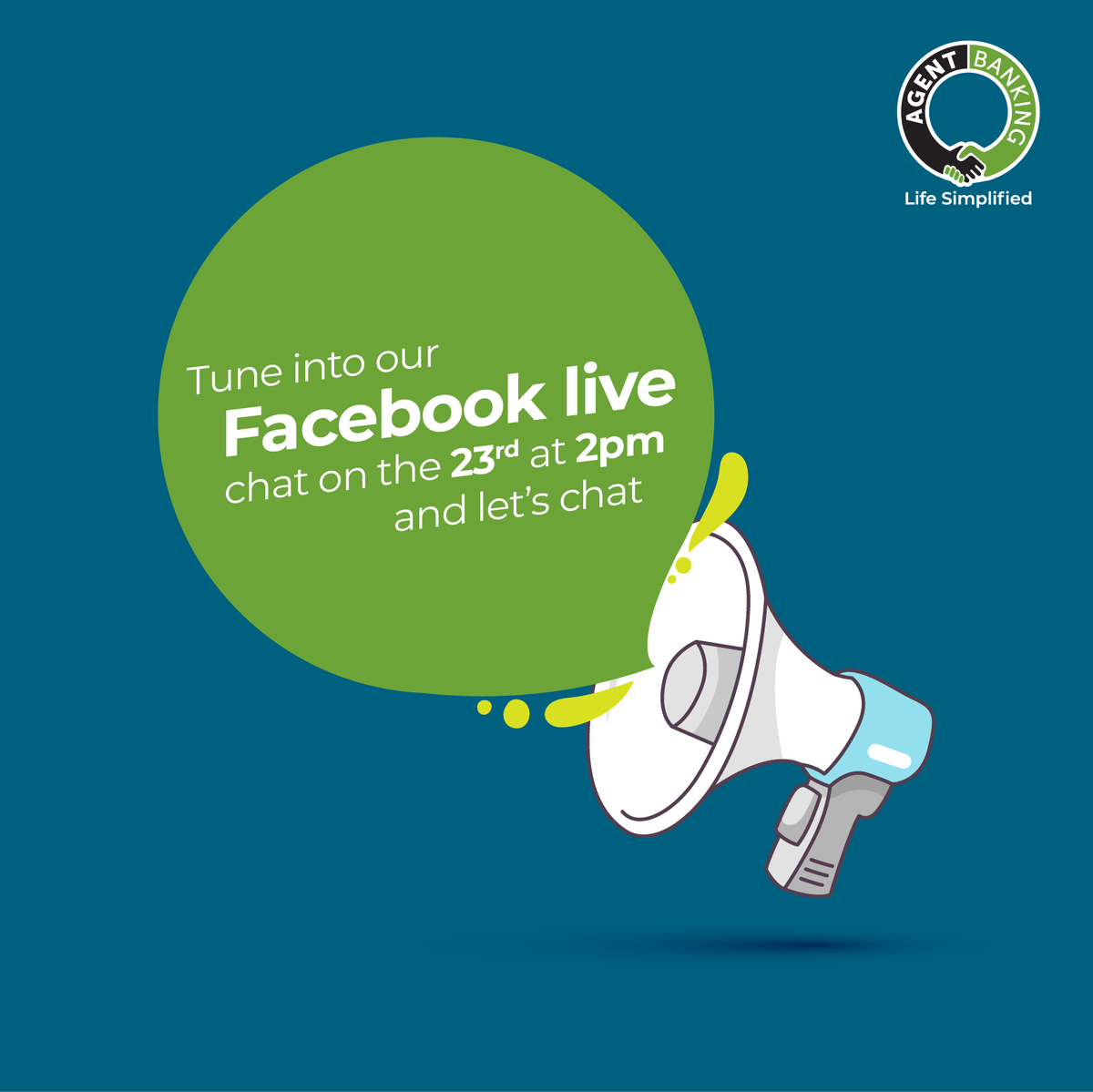 AgentBankingUg's tweet photo. If you've got any queries about the Agent Banking shared platform, inbox us and join our live chat this Thursday at 2pm where we shall be answering them. #AgentBankingUg https://t.co/U1sqe6q18a
