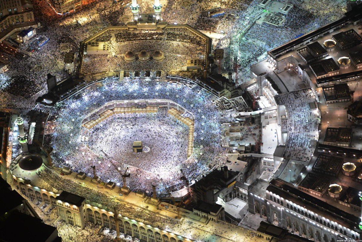 Mecca from above Mecca from above