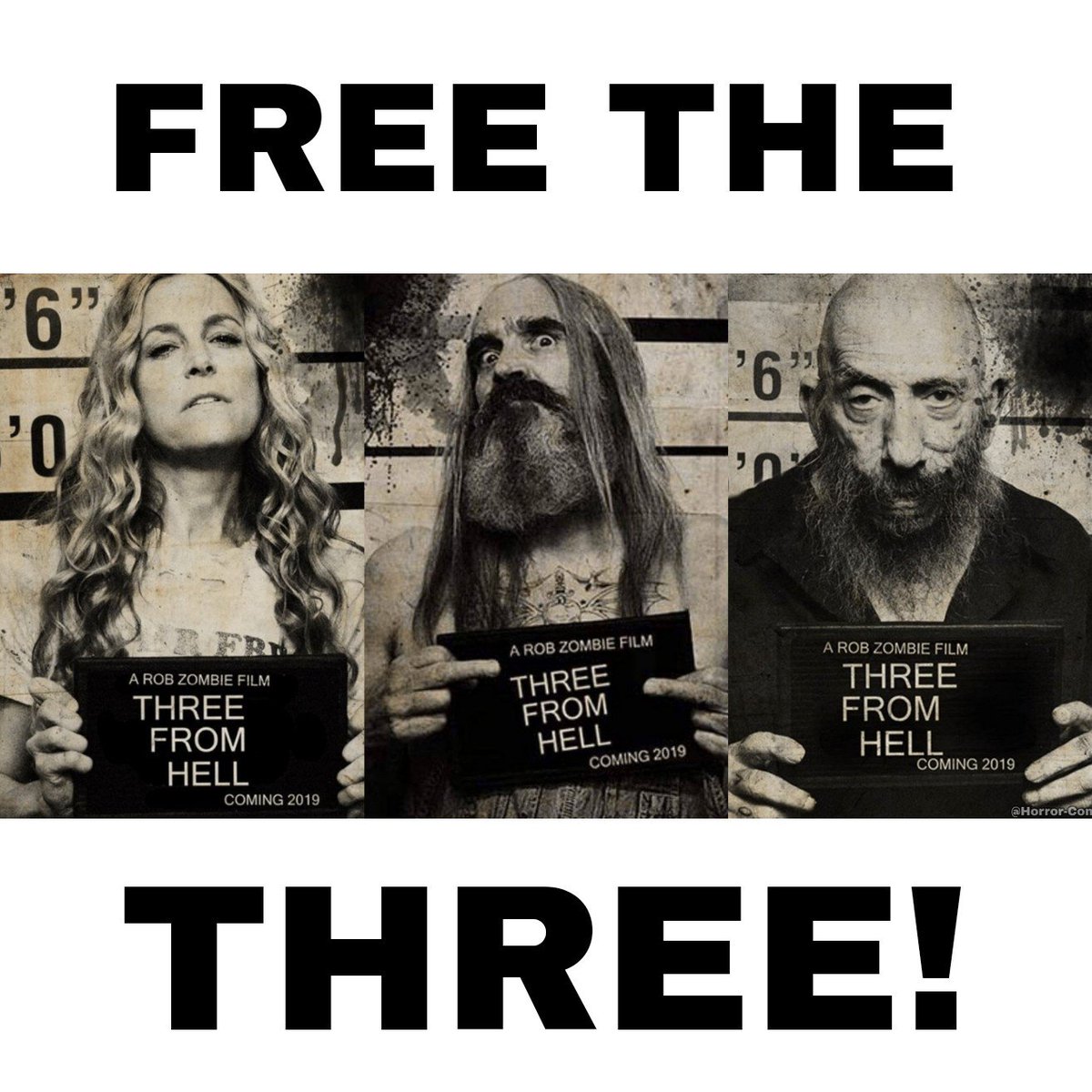Free The Three 3 From Hell Rob Zombie