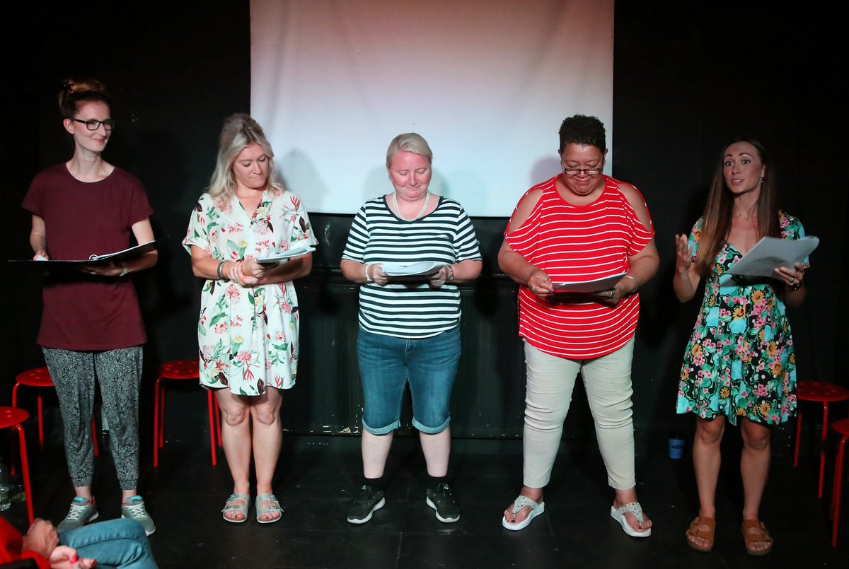 ForkedTheatre's tweet photo. Delighted to share the rehearsal shots for #MOTHERLOGUES #Manchester @GMFringe @kingssalford from @shayster57 !! Lovely memories... #MondayMotivation #mancmade #northwestuk #July https://t.co/GK394Rpyvb