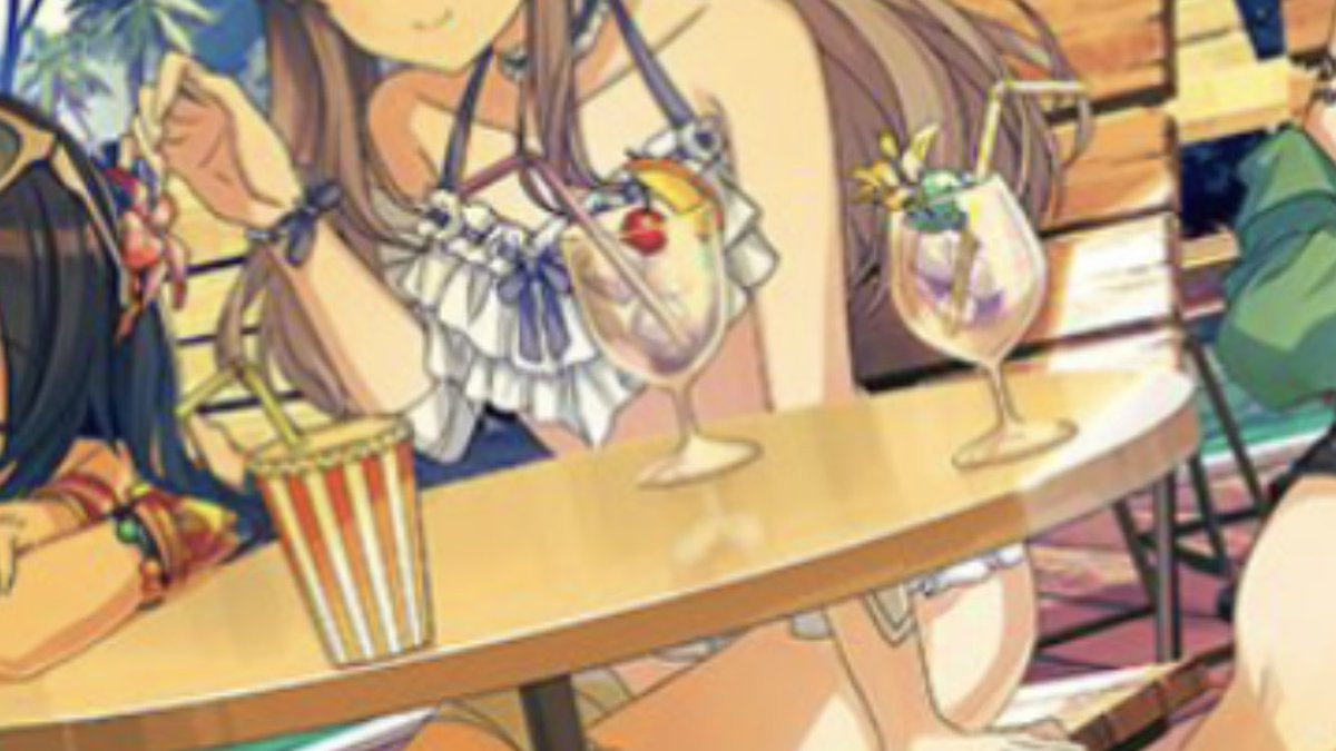 野田内まわる このイラストだけを見て誰がメインか 誰の名前を冠したカードか 当てるの無理だと思うけど下手すると Ssr トロピカルジュース っぽいとすら思うけどそれはそれとして最高のイラストだと思う