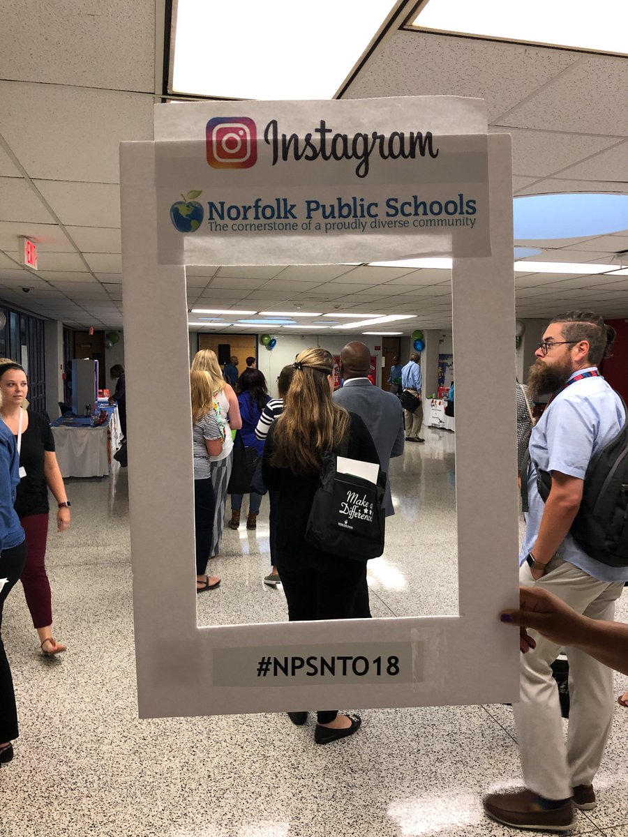 New Teachers getting their logins. 🤗 #npsnto18