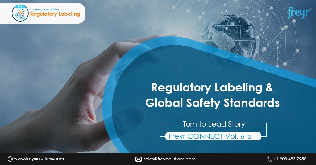 FreyrSolutions's tweet photo. #Labeling regulations across the world are changing at a rapid pace & #non-compliance might lead to #misbranding. Decode the safety standards that global #HAs planned to impose. Turn to lead story, #FreyrCONNECT Vol.6 Is.1 https://t.co/SGUeP2VykJ https://t.co/bjDlvXKUlX