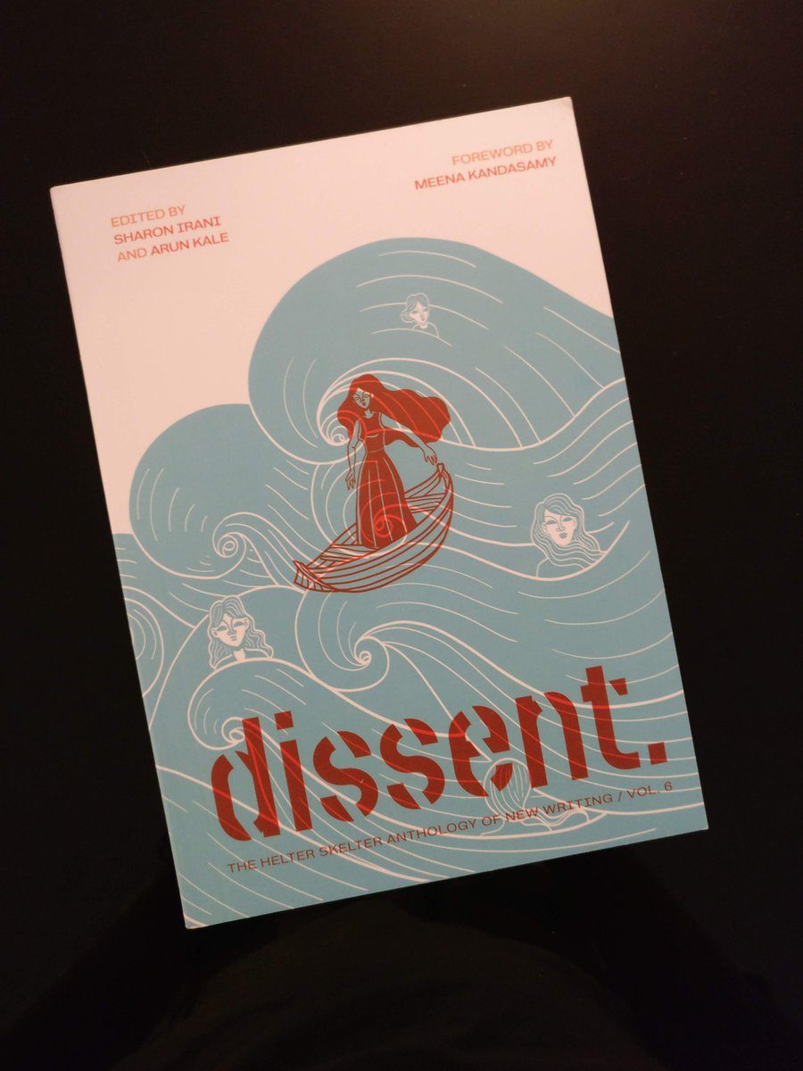 Check it! Found this gorgeous anthology on dissent published by @ishelterskelter with pieces selected by the amazing @meenakandasamy and the late Eunice de Souza. Excited to read this collection, and delighted to see some familiar names in its pages.