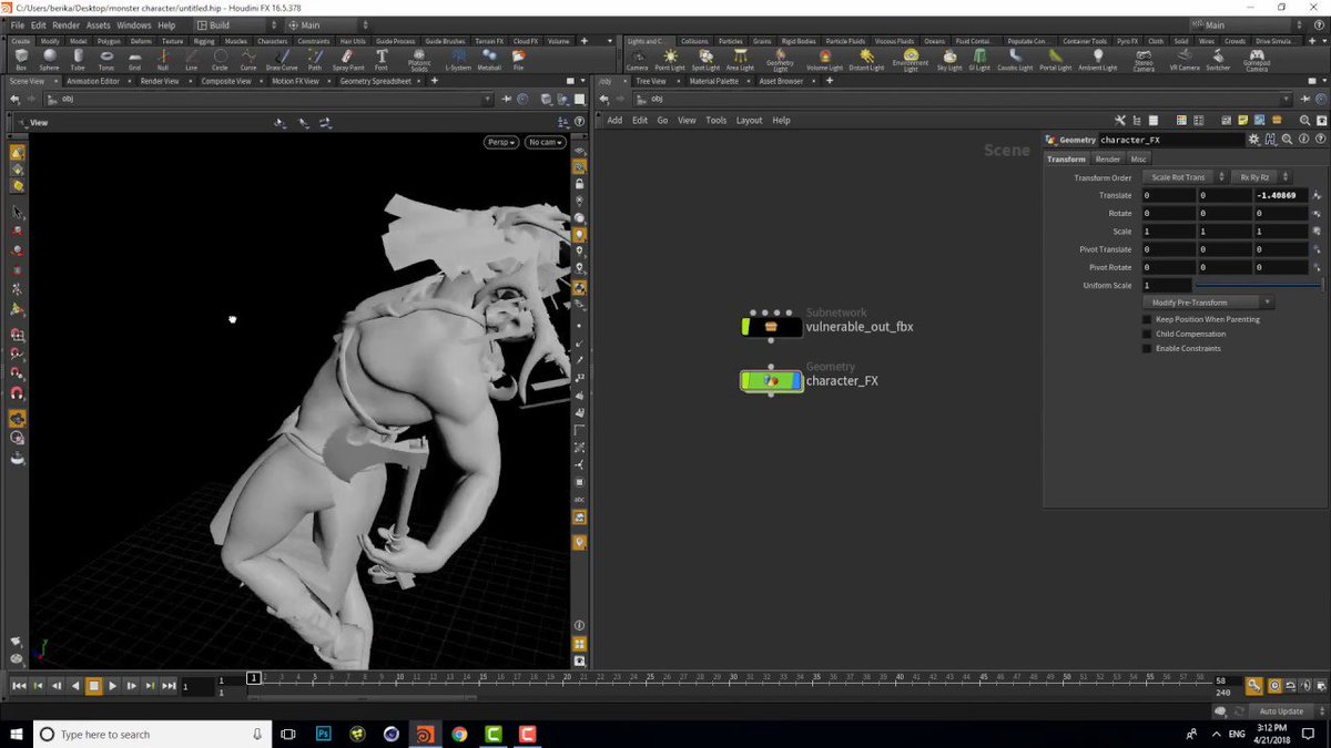 smoke houdini free cinema 4d