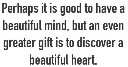 2thank's tweet photo. The only thing greater than the power of the mind is the courage of the heart. 
https://t.co/yyeHbucsHb