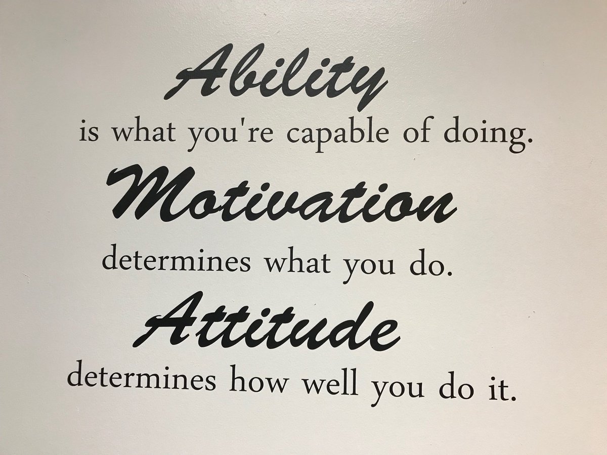 DrPFrance's tweet photo. Ability. Motivation. Attitude. #transformvbcps #TOCLI ⁦@vbschools⁩ #VBNT https://t.co/vjctcNY7aU