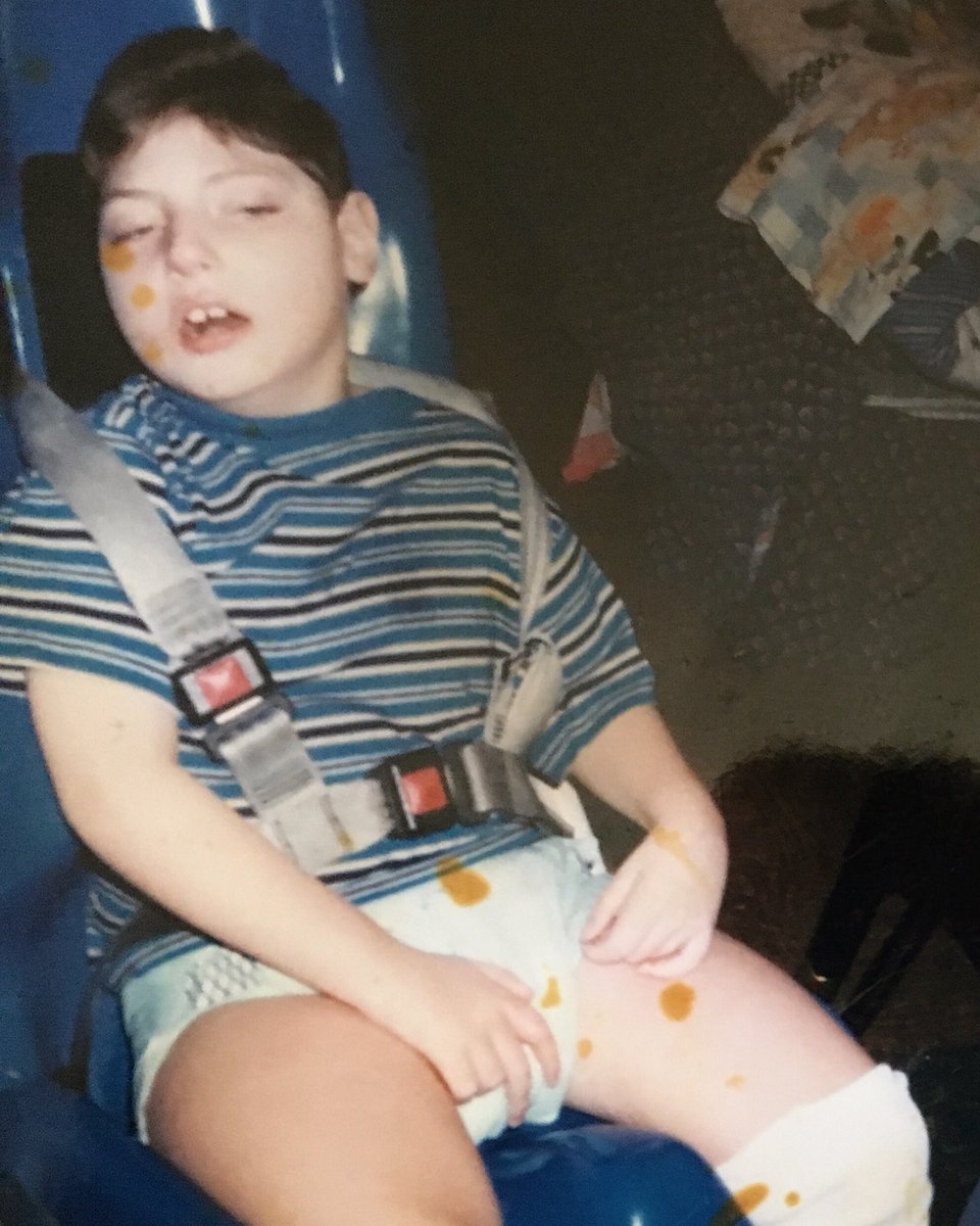 Maxx Vincent Andrew Thorburn 
June 5, 1991-
August 20, 2001 
My little brother is one of my many family members affected by Agent Orange. He was born severely handicapped and couldn’t walk, talk or see. He died at 10 years old on this date in 2001. Fuck@MonsantoCo #UncommonValor