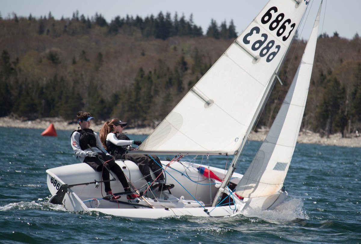 AtlCadets's tweet photo. MEET THE TEAMS: Cadets Kale Chase &amp; Trisha Harris of @339_Cadets in #Dartmouth placed 6th at the Atlantic Cup Centennial Regatta in May. They are headed to the Nat'l #SeaCadet Regatta in Kingston, Ont. on Aug 21. #SeaCadets100 @chronicleherald @NEWS957 @Brett_CBC @CTVMorningAtl https://t.co/HC58vEzt83