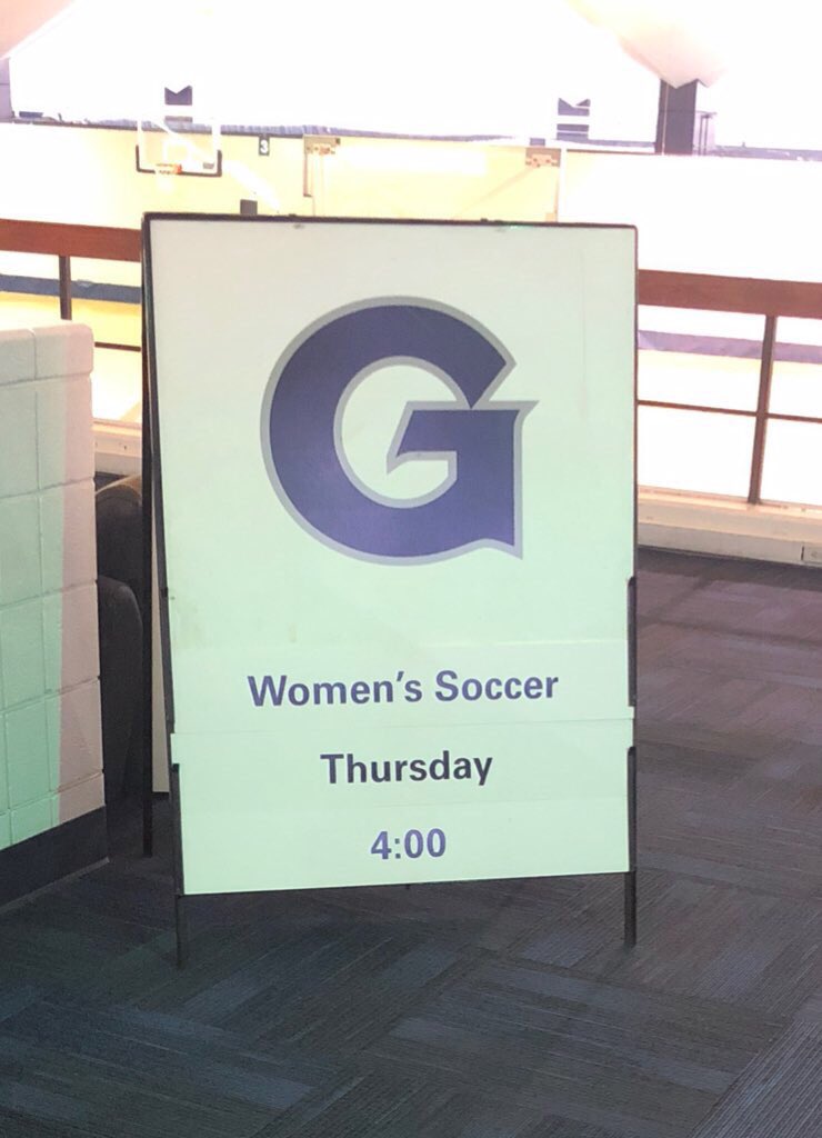 Chris_Grosse's tweet photo. New signs for our on-campus advertising! (Great 🖍 work from @aish_mohan0310!) https://t.co/DS213GFKVw